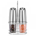 Automatic Gravity Spice Grinder Set with LED Light