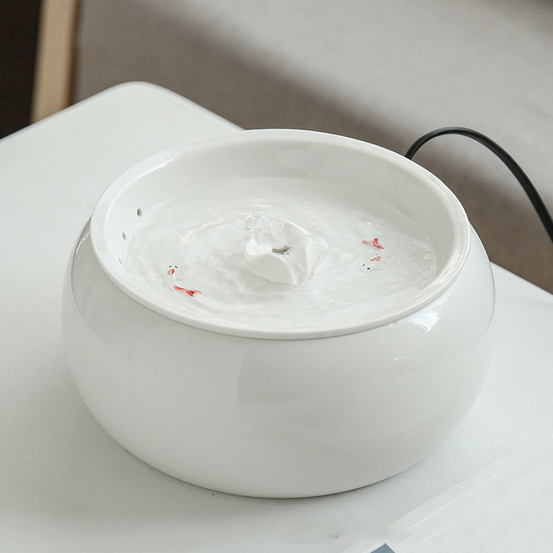 Smart Ceramic Pet Water Fountain
