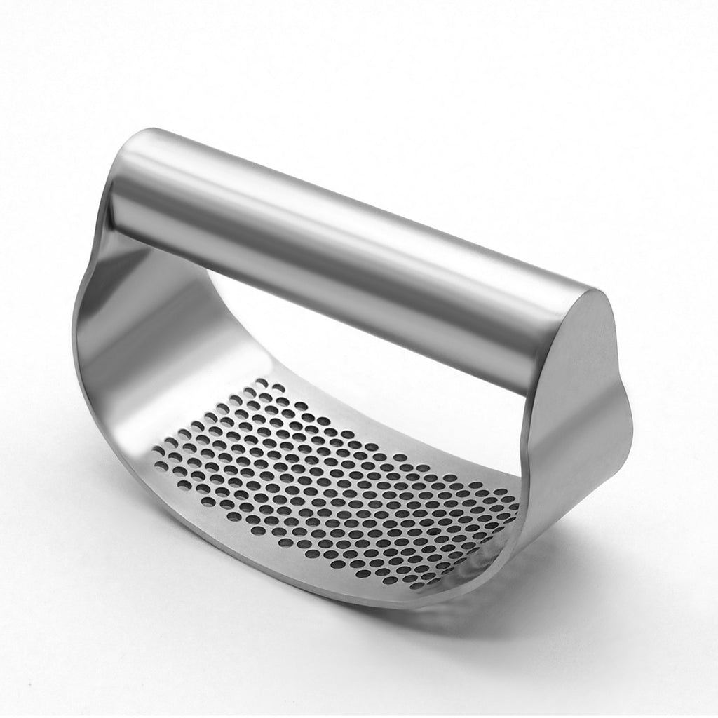 Stainless Steel Garlic Press uaizen