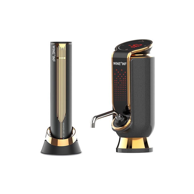 Smart Electric Wine Opener Set with Aerator uaizen