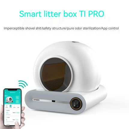 Smart Self-Cleaning Cat Litter Box Pro