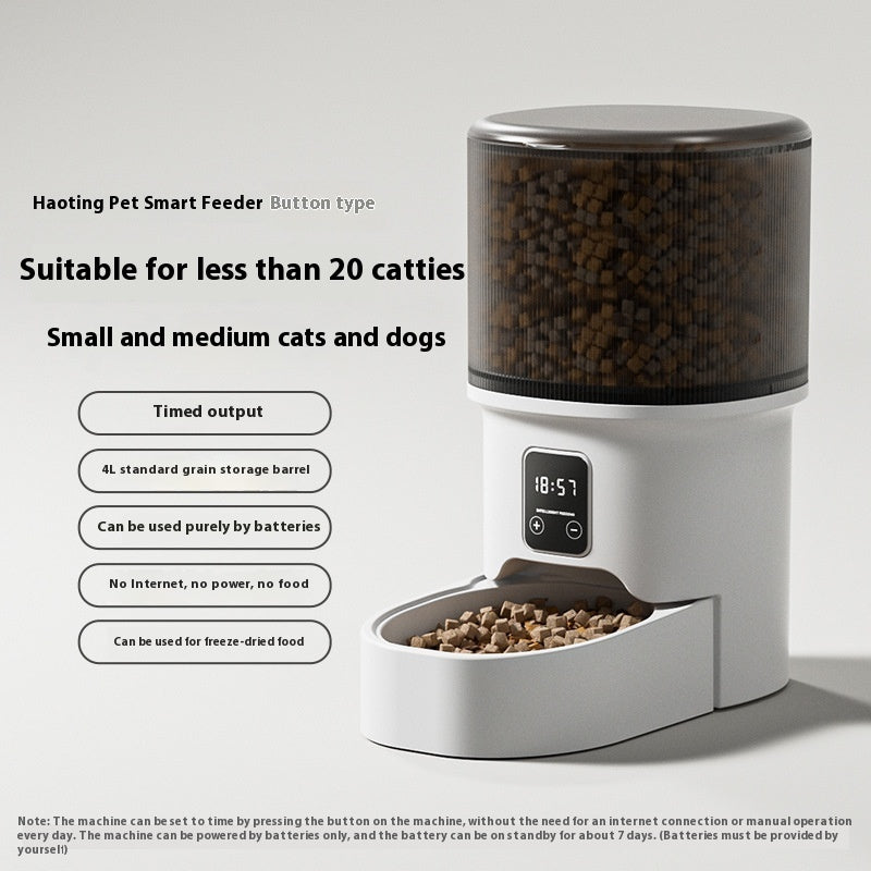 Smart Automatic Pet Feeder 4L