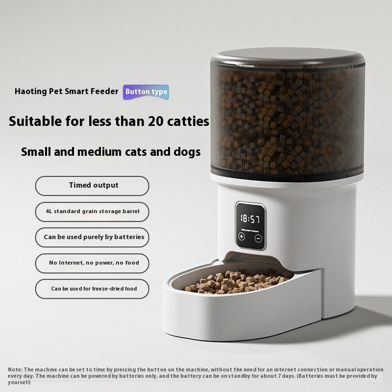 Smart Automatic Pet Feeder 4L