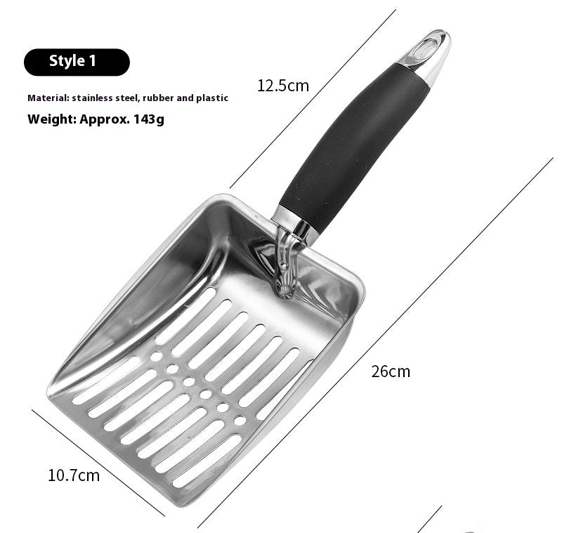 Premium Steel Litter Scoop