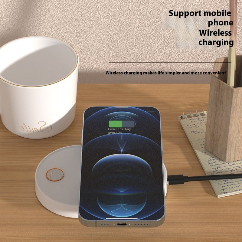 Smart Heated Coffee Mug with Auto Stirring Coaster
