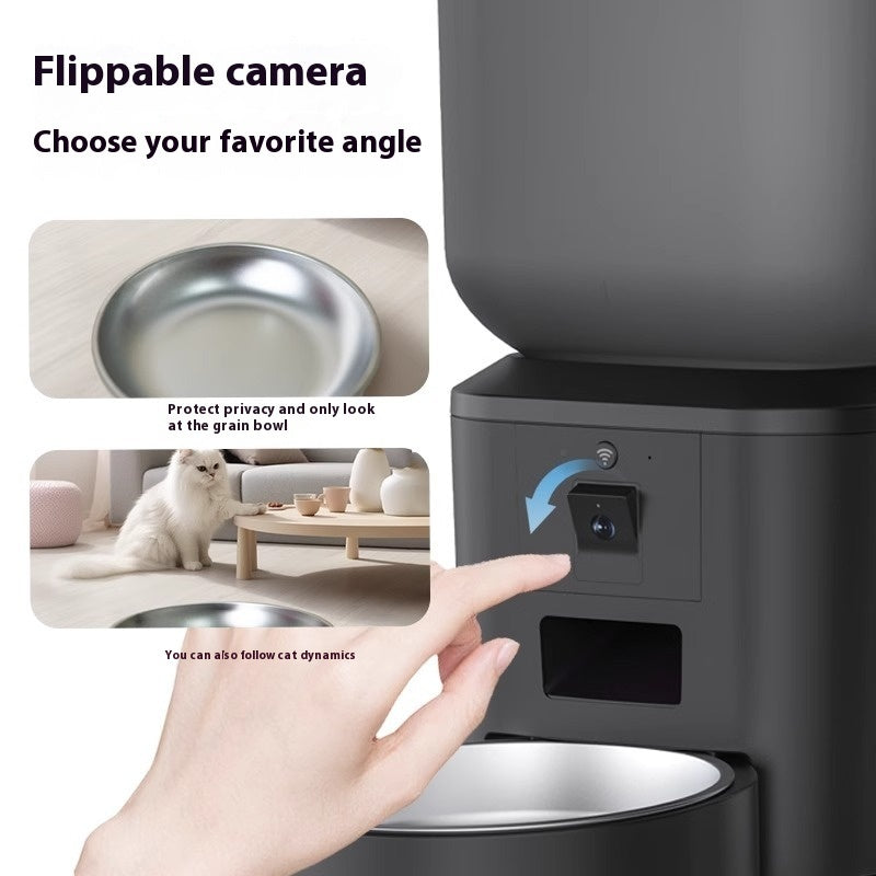 Smart Pet Feeder with Camera 8L