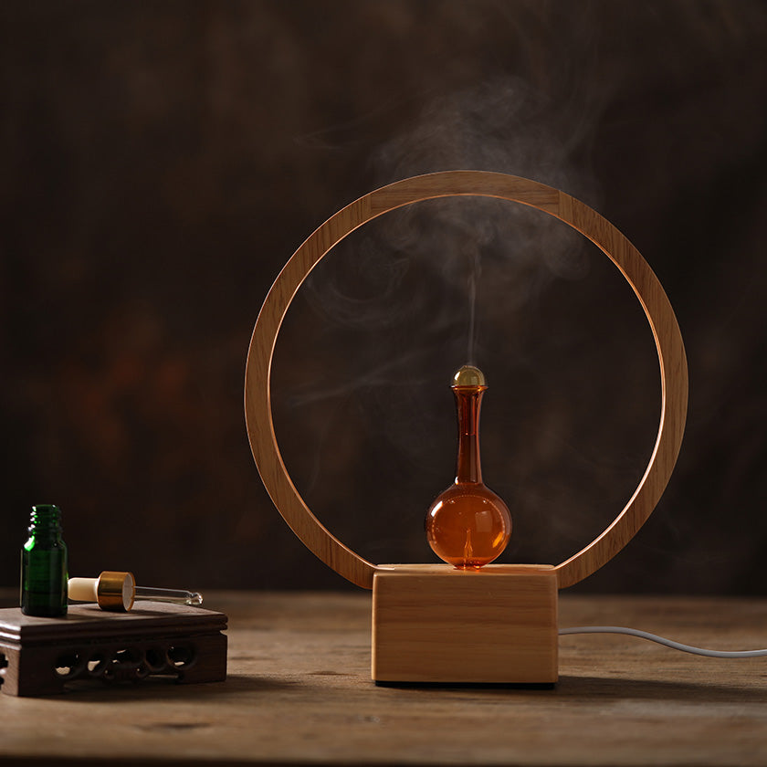 Ring Aroma Diffuser Lamp – Waterless Essential Oil Diffuser