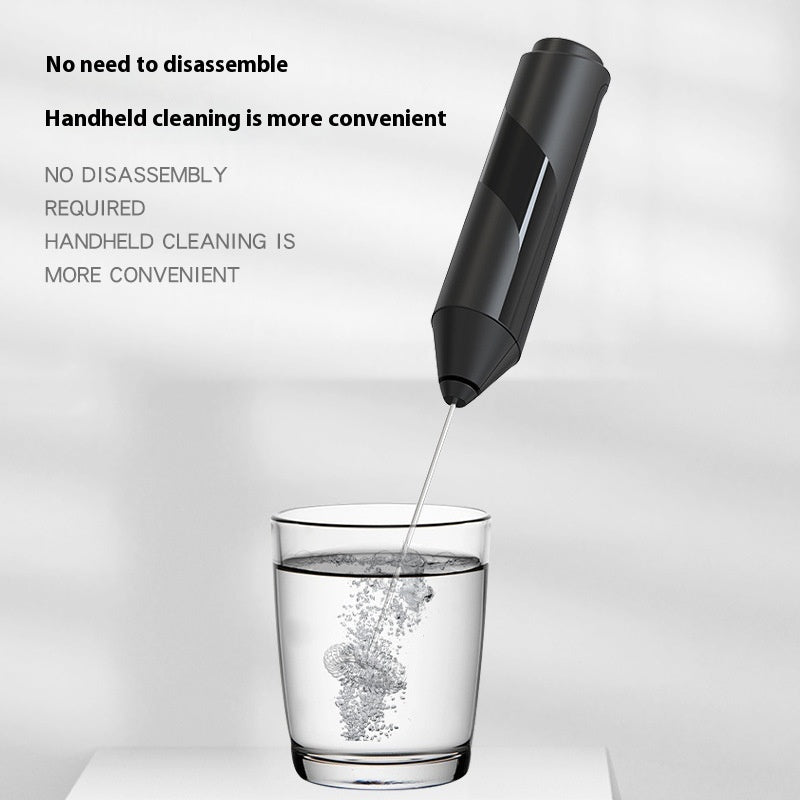 Electric Milk Frother with Stand