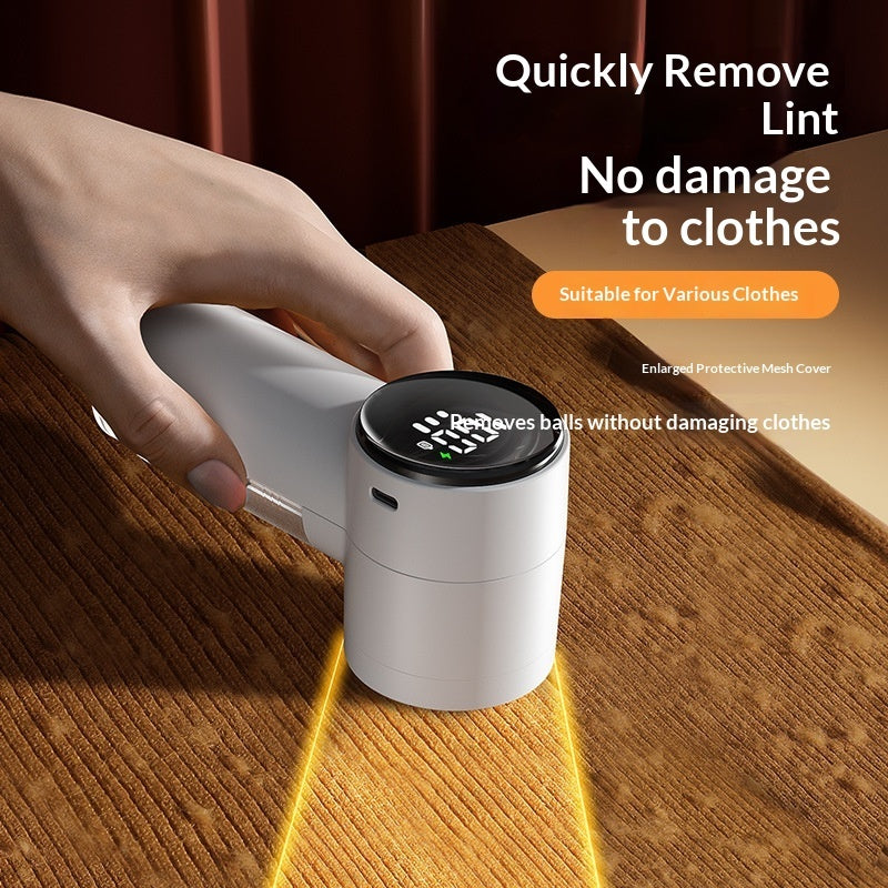 Smart Fabric Lint Remover with Digital Display