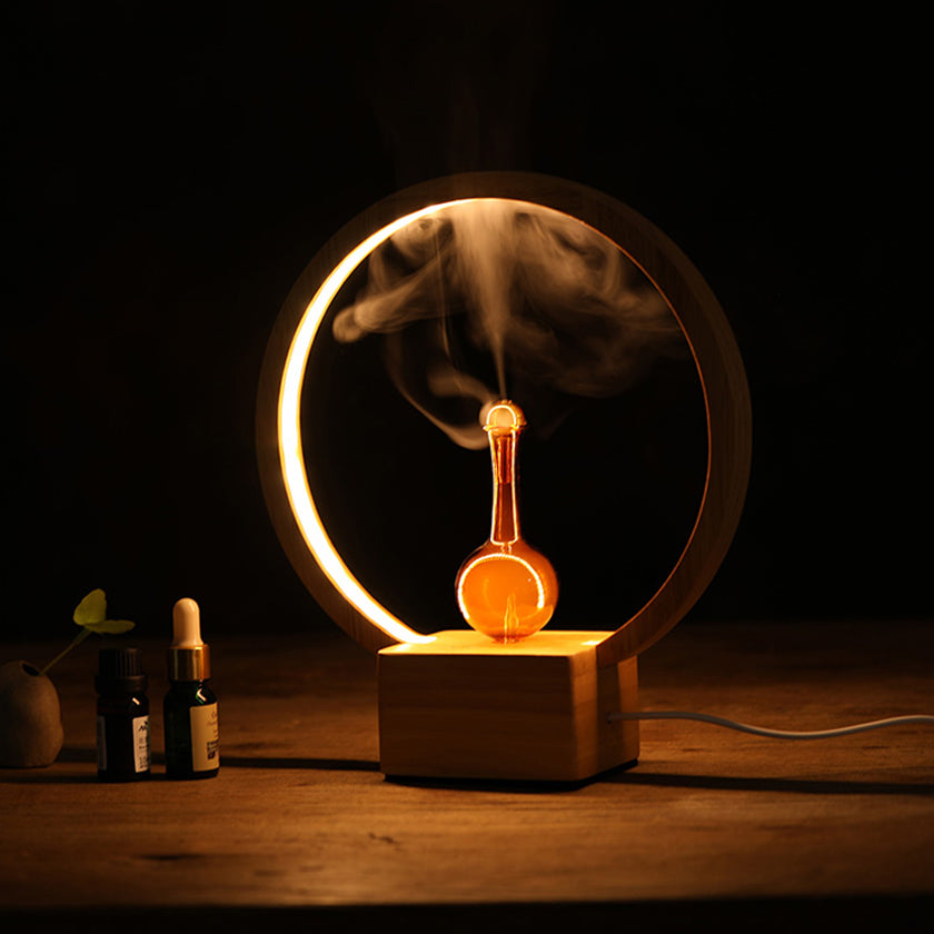 Ring Aroma Diffuser Lamp – Waterless Essential Oil Diffuser