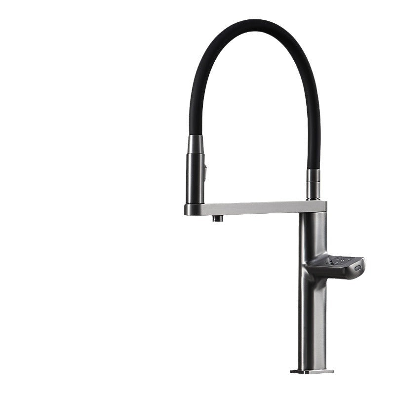 Smart Kitchen Faucet with Sensor & Temperature Display uaizen