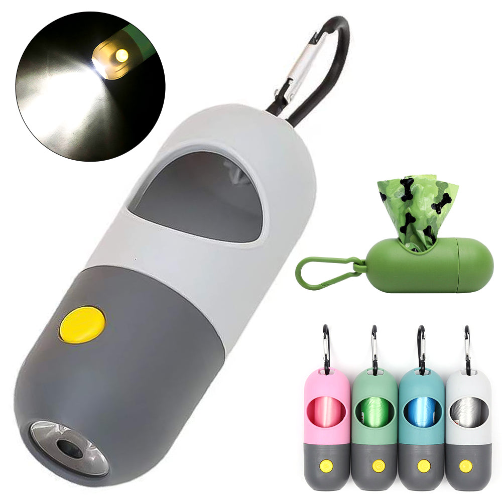 LED Dog Waste Bag Dispenser